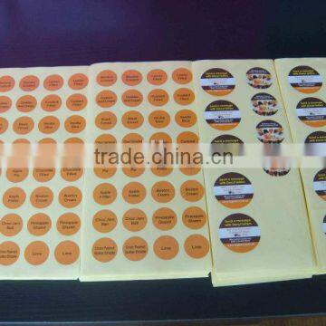 Popular custom epoxy sticker