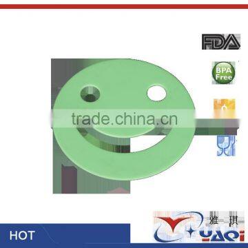 Certified Design Patents Home Use Smile Face Plate Coaster photo-3