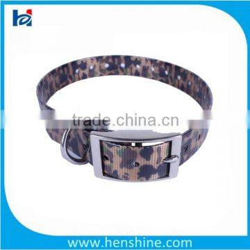 Waterproof Camo Plastic TPU dog collar