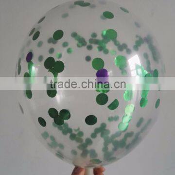 new product Confetti balloon/Transparent Balloons With confetti