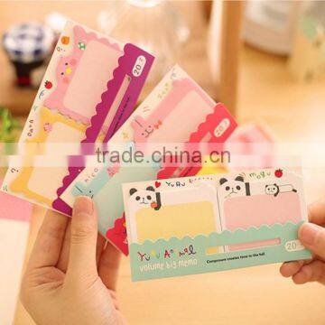 die cut shaped sticky note set for school and office supply