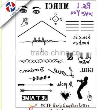 Latest Temporary Water Transfer Body Tattoo Sticker photo-2
