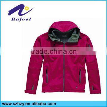 waterproof fleece lined softshell jacket