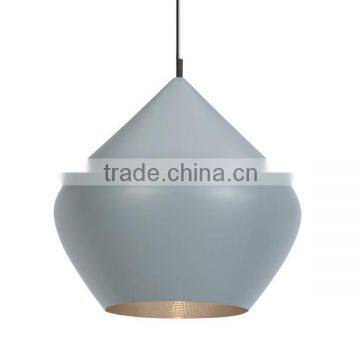 Beat lights in gray contemporary pendant lamp gray metal tom dixon lamp beat kitchen pendant light for home decor