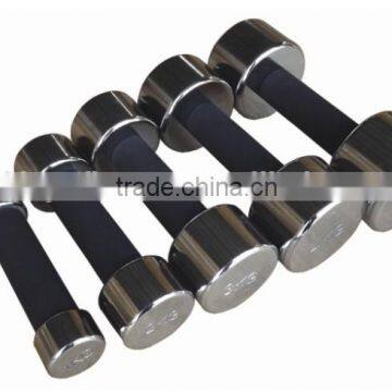 Fixed Chrome Foam Grip Dumbbell DY-DB-300