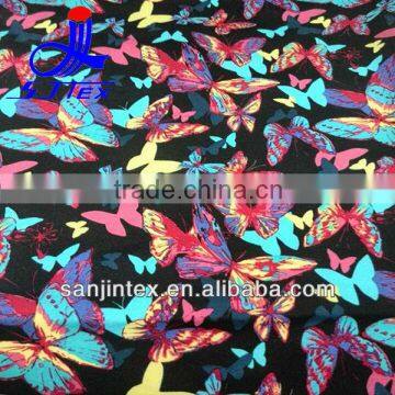 Printing spandex fabric 4 way stretch fabric / boardshort fabric