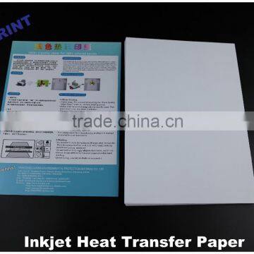 Light t-shirt inkjet transfer paper for cotton/transfer paper for canon printer/transfer paper for cotton/transfer paper