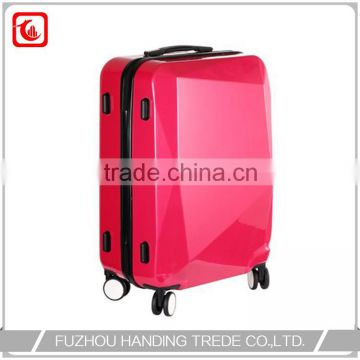 best red hard custom made retro trunk suitcase for pilot