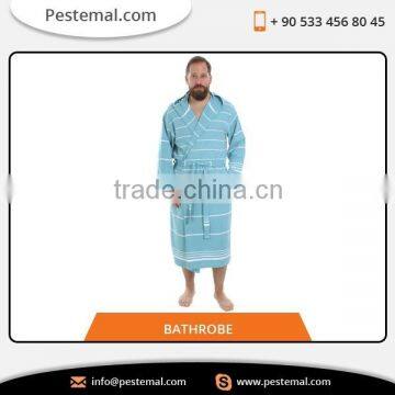 Professional Factory Made Peshtemal Towel Bathrobe at Best Price