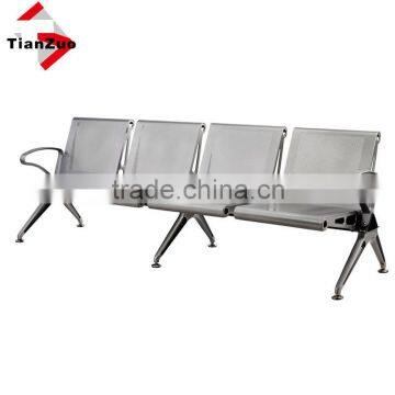 TianZuo aluminum 4-seater metal airport seating