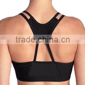 Customized Ladies Gymwear Seamless Workout Top Wear Yoga Push Up Bra
