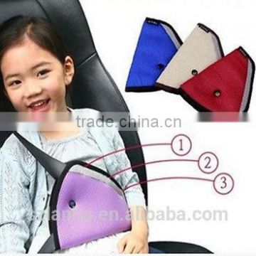 2016 Car Safety SeatBelt Adjustment for Kids Car Safety Cover Strap Adjuster Pad 3 Colors