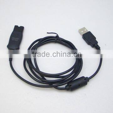 DA95 USB QD Cable for Plantronics QD Corded Headsets connect to Computer PC