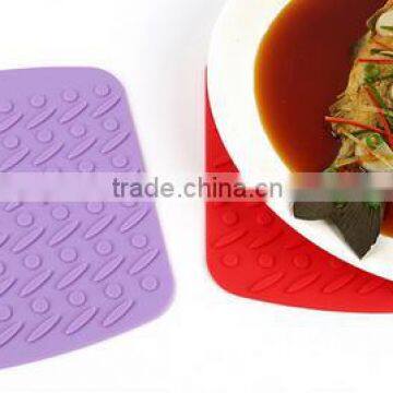 Professional Factory Price Custom Baking Useful Premium Non-stick Silicone Baking Mat Cup Holder Pot Holder