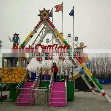 Outdoor Playground Pirate Ship Rides With Trailer for Sale photo-6