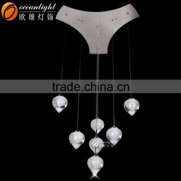 Small Heads Pendant Light Modern Pendant Light Modern Lumine Lustre OM1016-6W photo-3