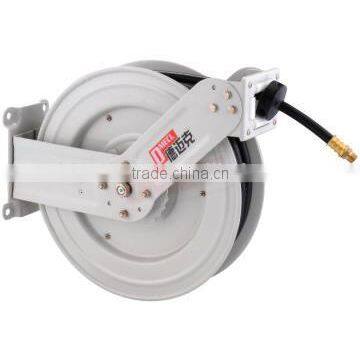 High pressure grease/oil hose reel