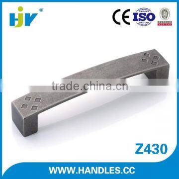 Hot selling hardware fittings 4 inch best pewter pull cabinet handles