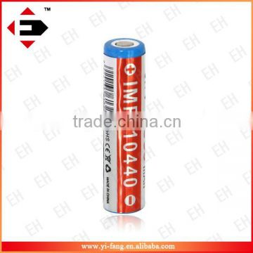 Excellent 10440 350mah high drain mods battery with flat top