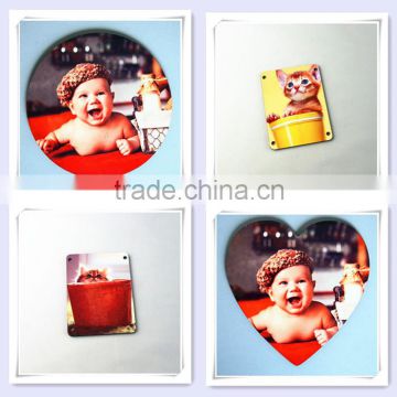 sublimation printing 3mm wood magnetic stickers wholesale factory