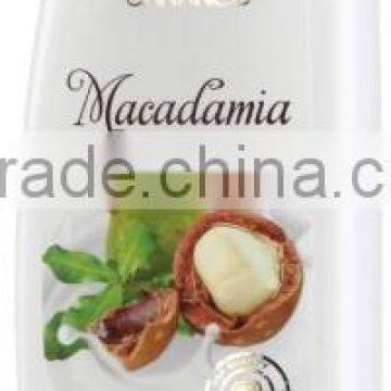 Hair and Body Shampoo Macadamia Oil and Keratin - 300ml. Paraben Free.Made in EU. Private Label