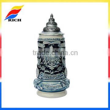 Wholesale Austria Panorama Ceramic Beer Stein