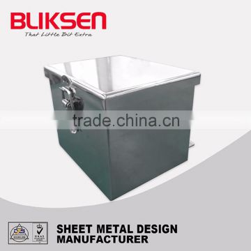 Factory Service Powder Coating 5mm Thickness Stainless Steel Sheet Bending Box