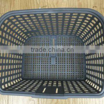 Colorful Bigger Bicycle Plastic Front Basket/city Plastic Bike Basket/city photo-2