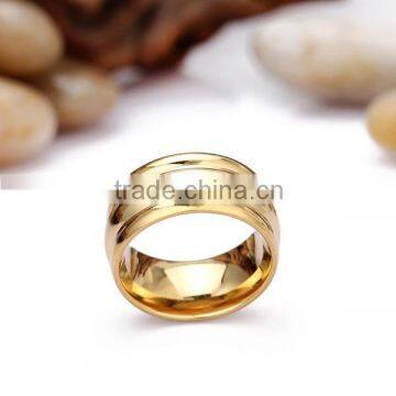 Latest simple gold wedding fashion man ring designs