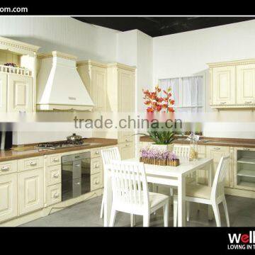 White Corner PVC Kitchen Sets