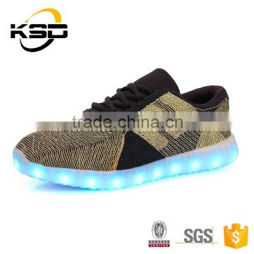 2016 Wholesale China Factory Unisex Shoes LED Light Up Shoes