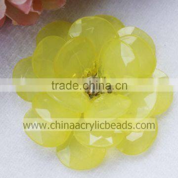 Rose Artificial Beaded Flower Big Flower Bead/Rhinestone/DIY Craft photo-2