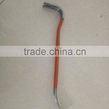 W-05 50 CrV Drop Forged /whole Heat Treatment Wrecking Bar/wood Tip photo-3