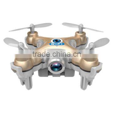 CX-10W 2.4G 6 axis aerocraft quadcopter mini rc ufo helicopter w/ 0.3MP Camera Wifi APP Control