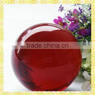 Customized Red Crystal Ball For Valentine's Day Gifts