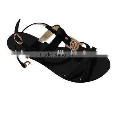 2015 latest good quality ladies fashion flat sandal