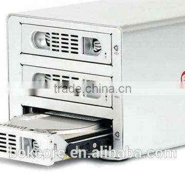 3bay 3.5" SATA HDD RAID enclosure with multi kinds of RIAD mode