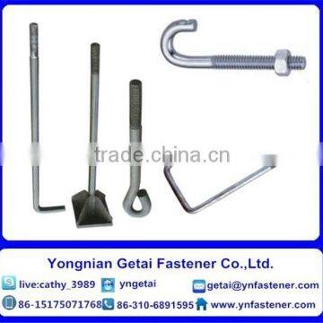 Yellow zinc plated or YZP sleeve anchor with hex flange nut