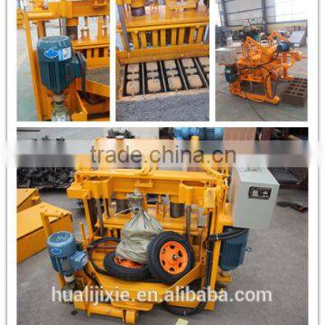 QT40-3a Portable Movable Concrete Block Machine Egg Layer for Sale photo-4