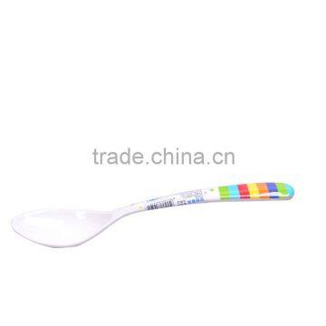 Long handle and big head baby spoon for food soup feeding newborn baby spoon