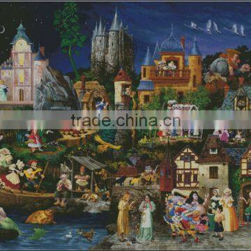 Magic cube diamond crystal painting;Mosaic diamond embroidery painting;diy crystal diamond painting with frame