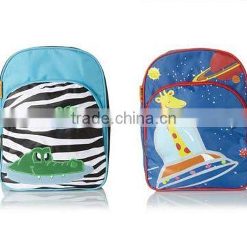 new product cute schoolbag lovely canvas kids zoo animal backpack