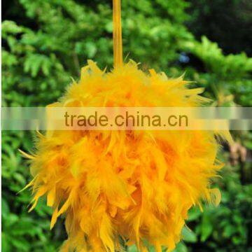 Fluffy l Decorative Ball Chandelle Ball 10cm-Gold