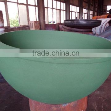 carbon steel half sphere hemispherical head in special equipment