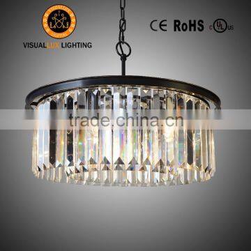 Vintage Chandelier Light Crystal Lamp IC20538-6ABG-CL Cristal Chandelier Lamp Lighting