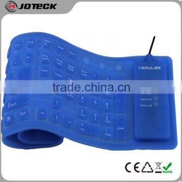Cheap and Flexible Silicone Rubber Computer Keyboard With Number Key Part---JK109 photo-6