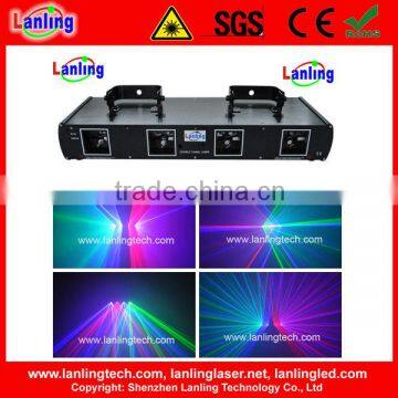 4 Head Laser Light RGB Dancing Light