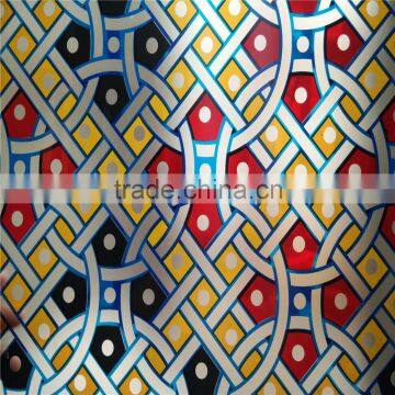 decorative design stained glass for windows balcony