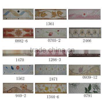 Iraq hot sale ceramic border 100x300MM