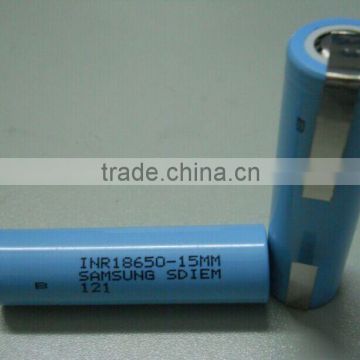 newst samsung 15m 25A INR18650-15M SDI 18650 1500mah 3.7V BATTERY CELL with tabs